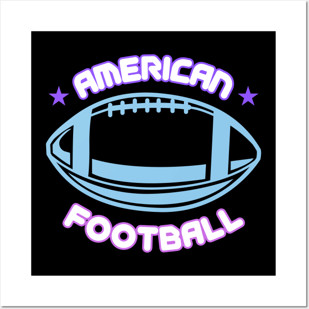 American Football Wall Art by Cachorro 26